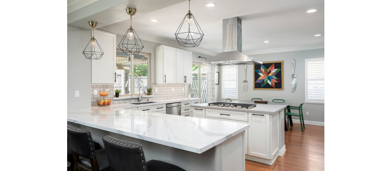 Design Ideas with White Shaker Kitchen Cabinets for 2021